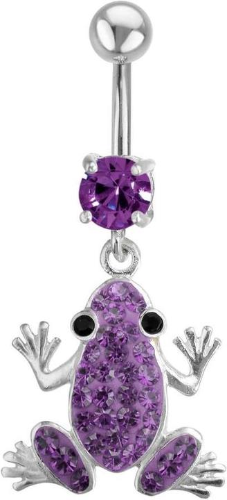 Image du produit Bijouteria Piercing nombril (Acier inoxydable, Argent 925, Cristallin)