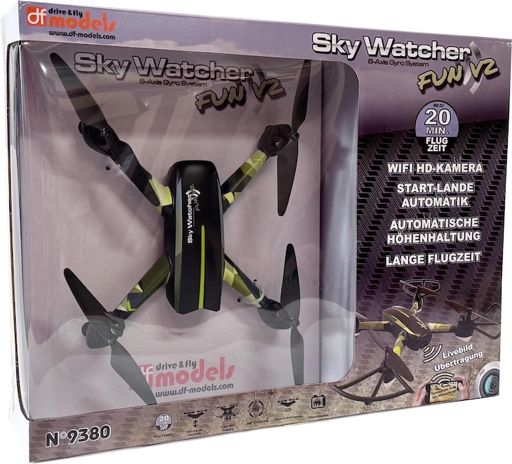 Actual product image DF-Models SkyWatcher Fun V2 -FPV-RTF (20 min, 170 g)