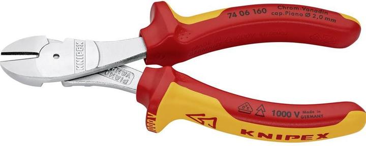 Actual product image Knipex High Leverage Diagonal Cutter 74 06 160 (160 mm)