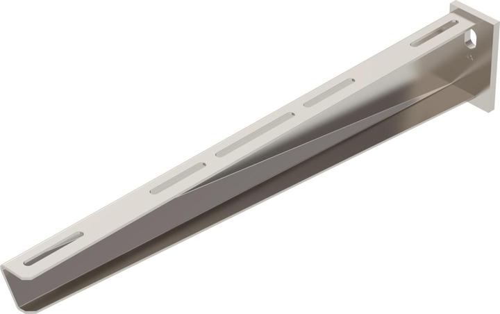 Produktbild OBO Bettermann OBO AW 30 51 A2 Wand/Stielausleger 510mm V2A m.Kopfplatte