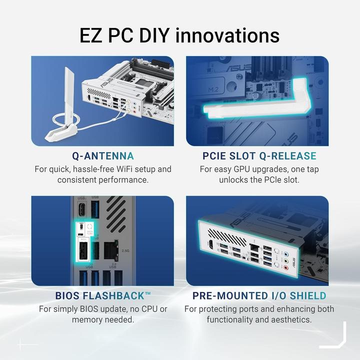 Produktbild ASUS X870 MAX GAMING WIFI7 (AM5, AMD X870, ATX)