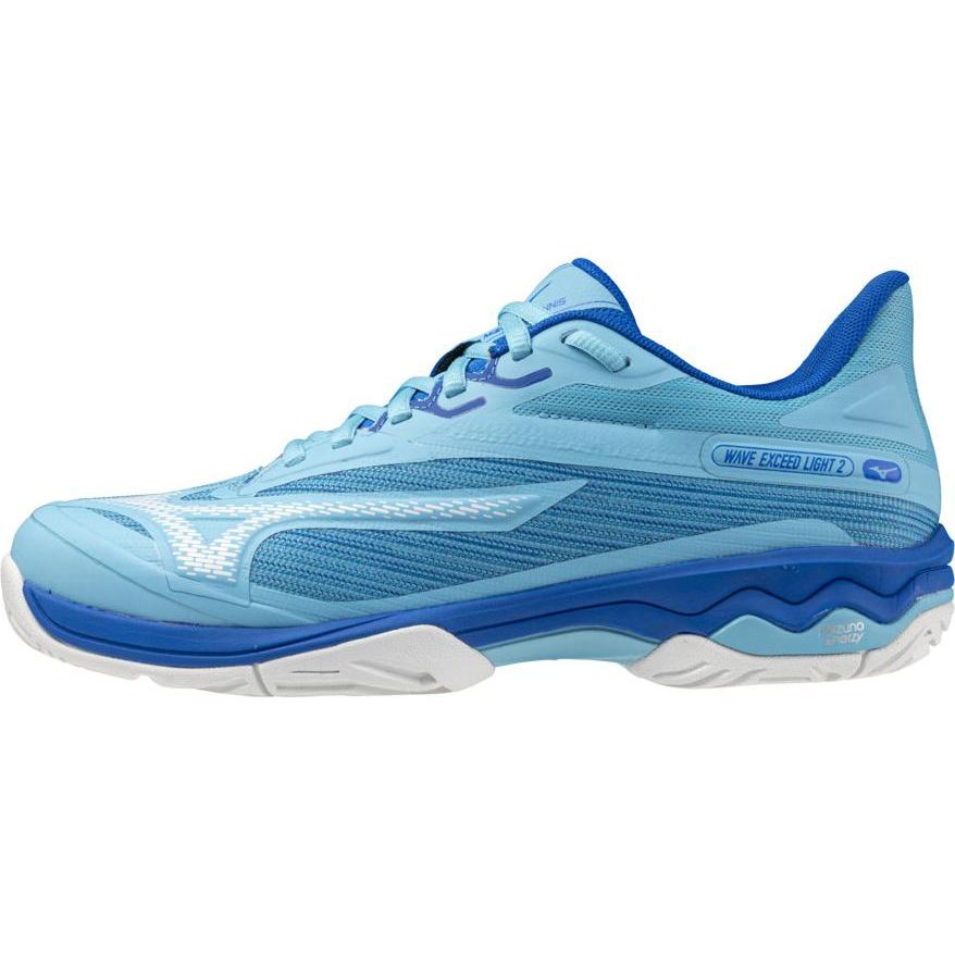 Mizuno, Herren, Tennisschuhe, tennisschuhe wave exceed light ac wos (40.5), Blau