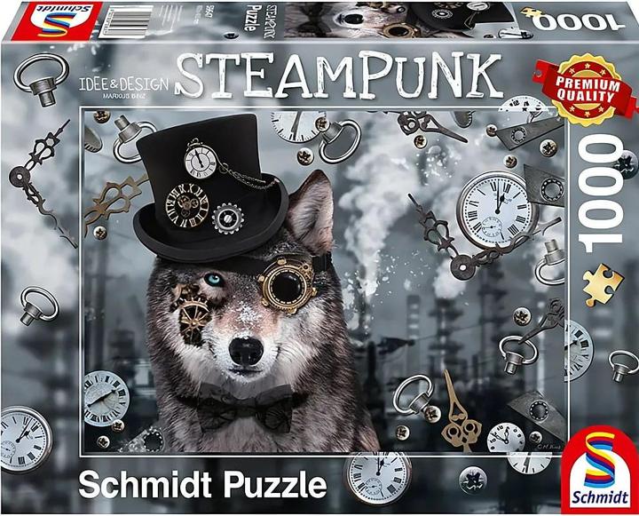 Produktbild Schmidt Spiele Steampunk Wolf (1000 Teile)