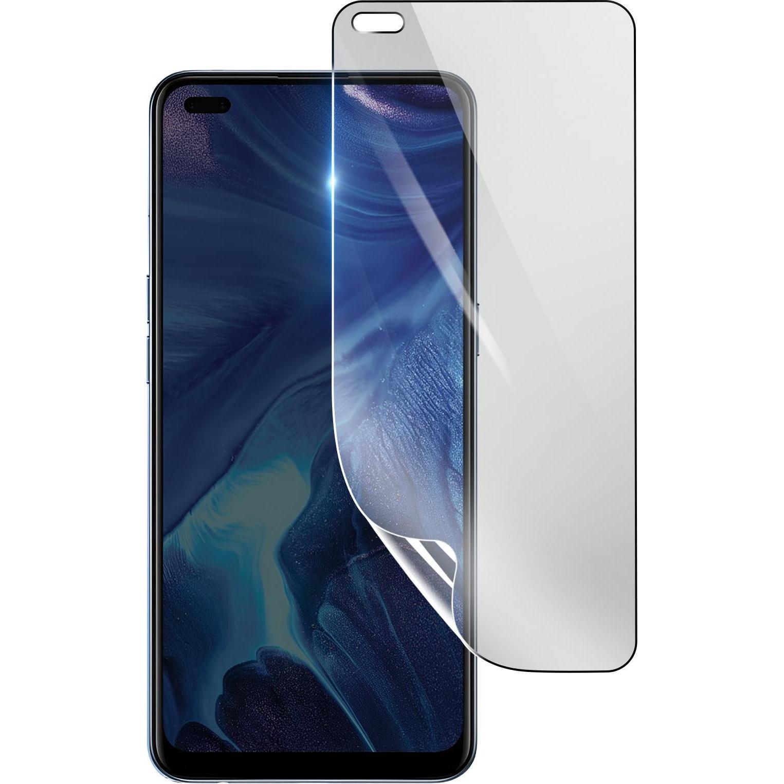 3MK Hydrogel Bildschirmfolie für Oppo Reno 4 (1 Stück, Oppo Reno 4), Smartphone Schutzfolie, Transparent