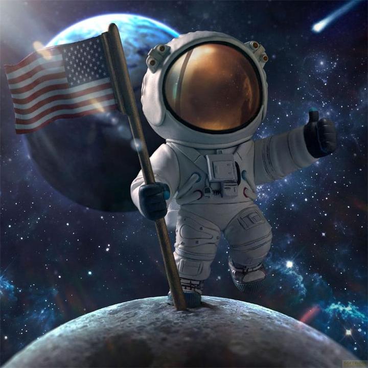 Produktbild Iron Studios Nasa Mini Co. PVC Figur Apollo 11 Astronaut 23 cm