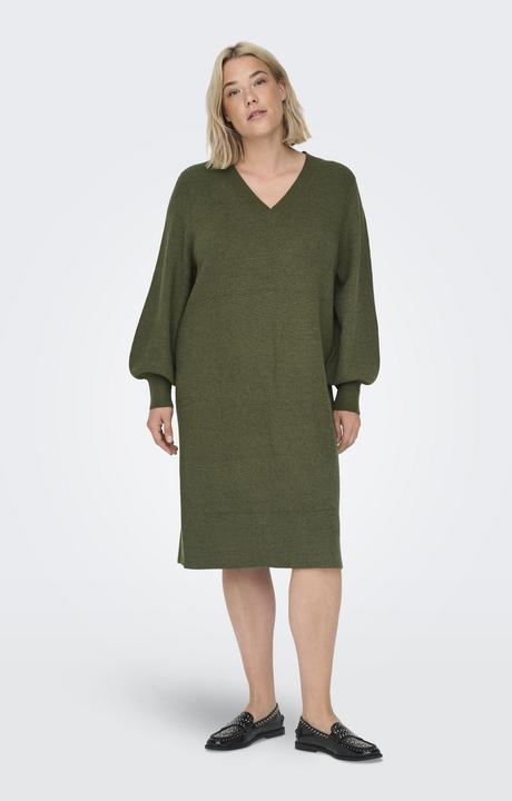 Image du produit Only Coupe normale Col V Courbe Robe midi (M)