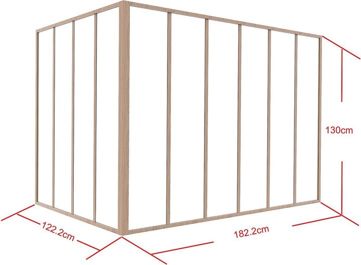 Produktbild Vente-unique Bayview (180 x 3.5 x 130 cm)