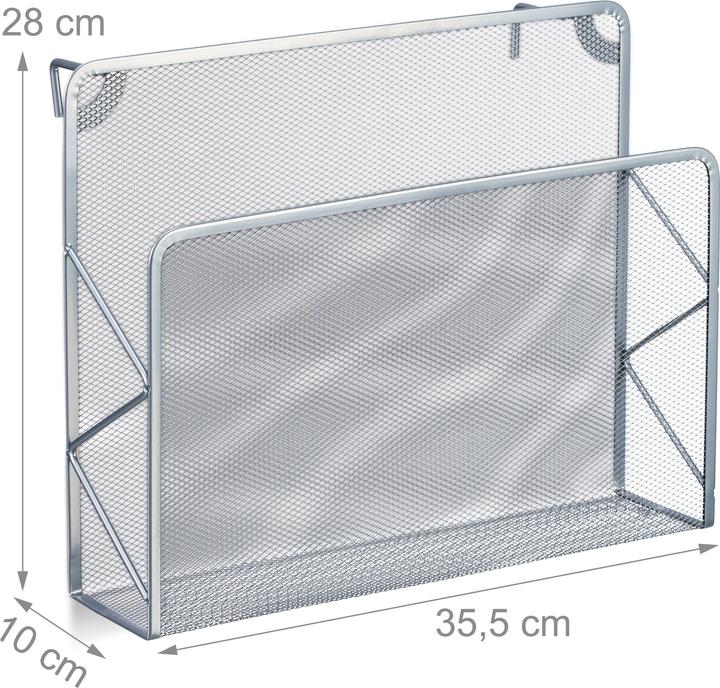 Immagine prodotto Relaxdays Porta riviste (35,5 x 10 x 28 cm)