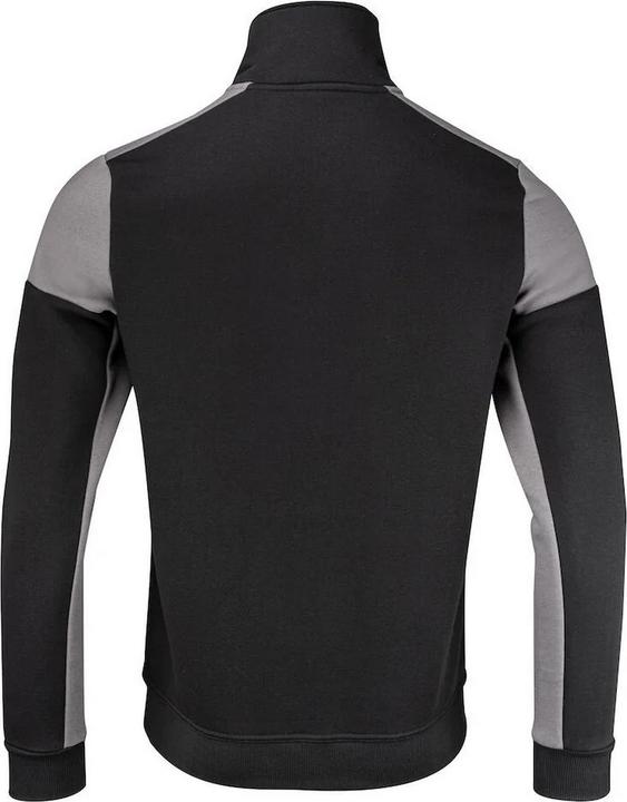 Actual product image Printer Prime Mens Contrast Half Zip Sweatshirt (M)