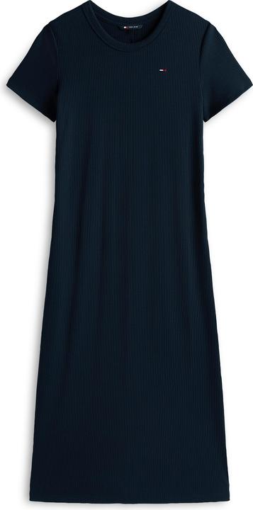 Image du produit Tommy Jeans Robe Midi Cintrée à Côtes TJw (L)