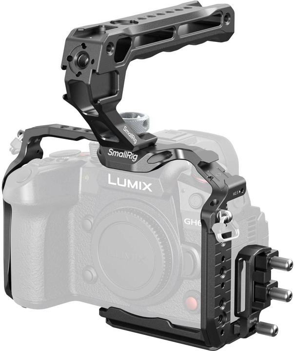 Actual product image SmallRig HawkLock Quick Release Cage Kit for Panasonic LUMIX GH7 / GH6 4825 (Cage)