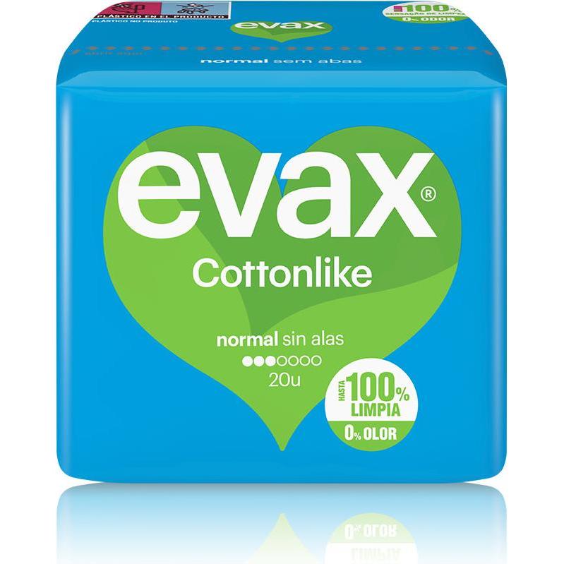 Thumbnail - Evax, Binden, Cottonlike Normal Damenbinden 20 Stück (20 x, Damenbinden)