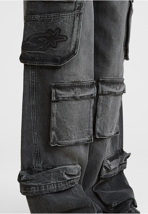 Actual product image Snipes S Star Washed Multi Pocket Cargo Pants - 199199 (25)