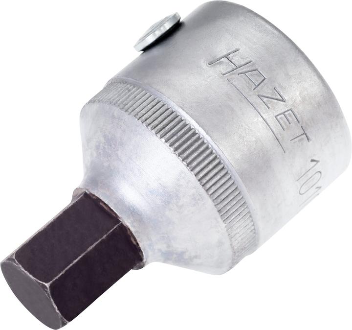 Actual product image HAZET Screwdriver socket 1010-14 ∙ Square, hollow 20 mm (3/4 inch) ∙ Inside hexagon profile ∙ 14 mm… (14 mm)