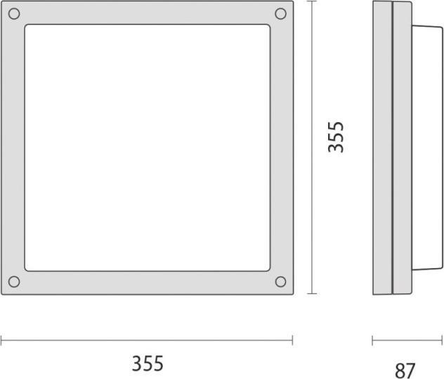 Produktbild PiL Spittler LED-Wand-u. Deckenleuchte 304659 (2515 lm)