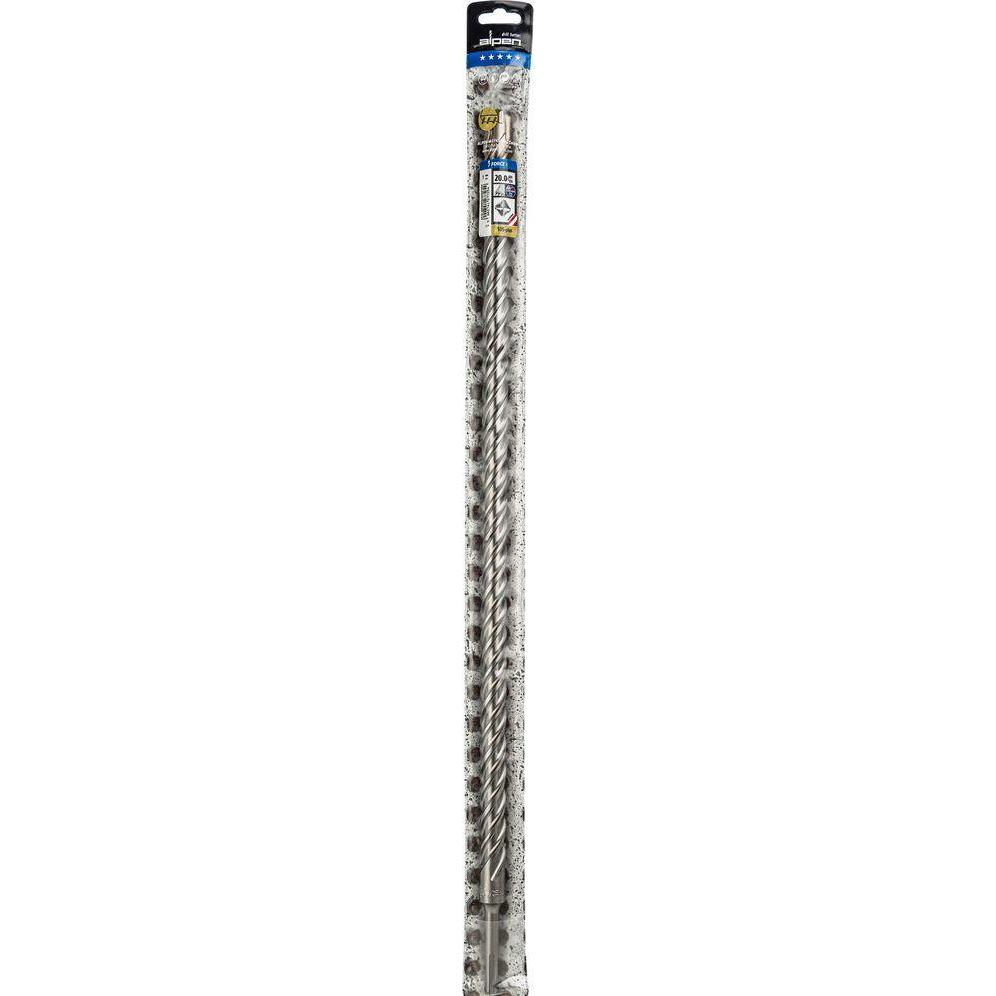 Alpen, Bohrereinsatz, SDSplus Hammerbohrer FORCE Schneiden (20 mm)