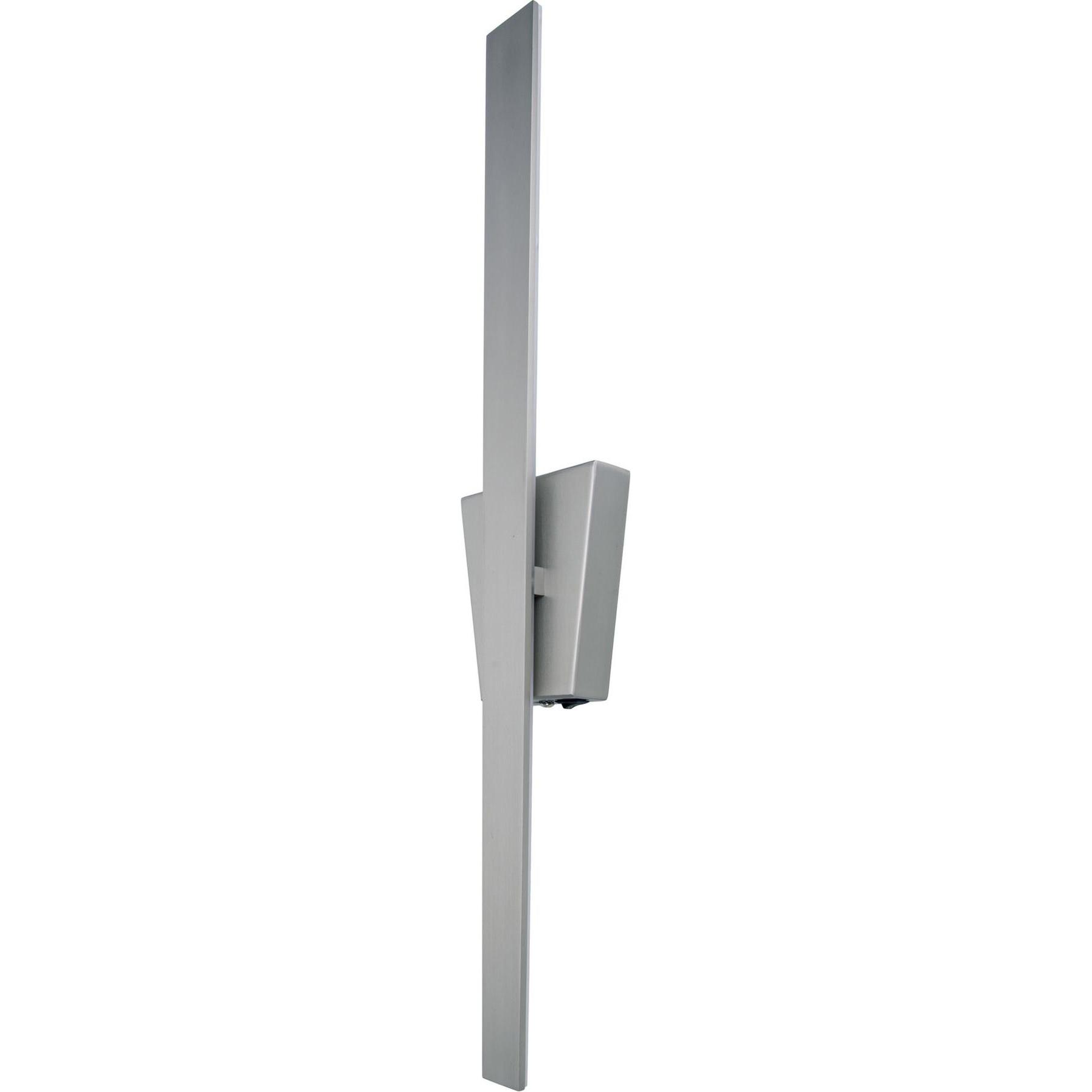 Näve, Wandleuchte + Deckenleuchte, LED Wandleuchte Trevor nickel matt H: 62 cm (784 lm)