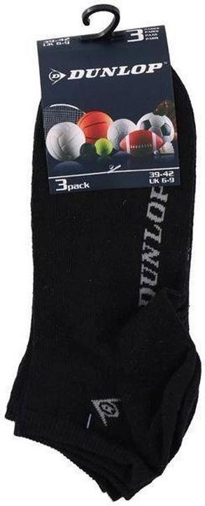Immagine prodotto Dunlop Set di 3 calzini da ginnastica (confezione da 3, 39 - 42, 39 - 46, 43 - 46)