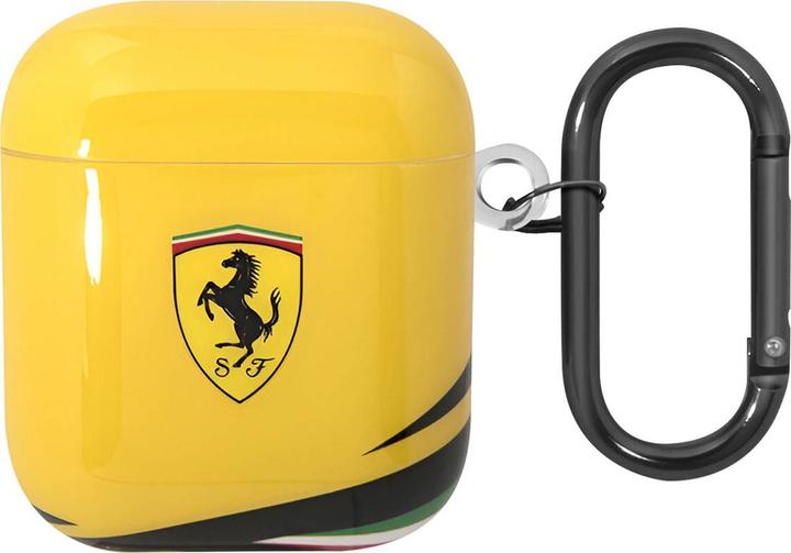 Ferrari Protective case for Airpods 1 and 2 Shockproof silicone (Headphone sleeve)