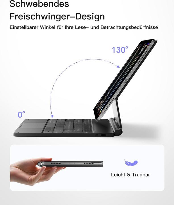 Actual product image Inateck KB09119-11 (DE, iPad Pro 11 2024 (5th gen))