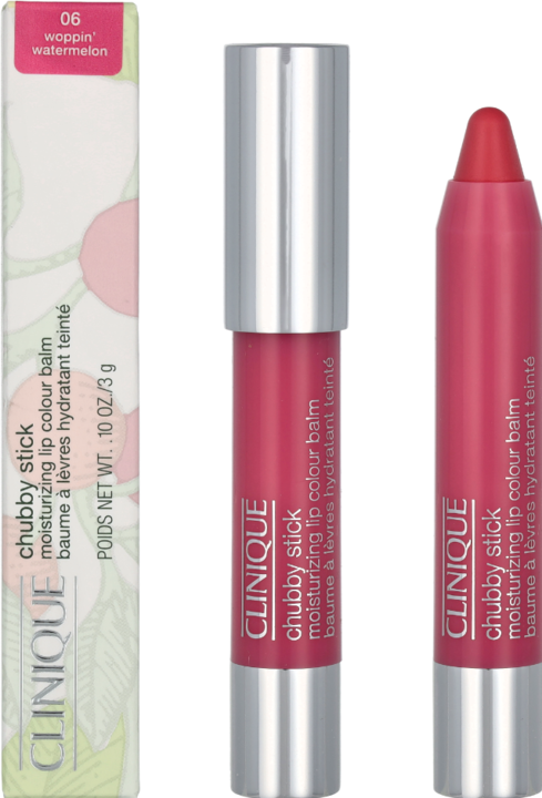 Actual product image Clinique Chubby Stick (#06 Woppin Watermelon)