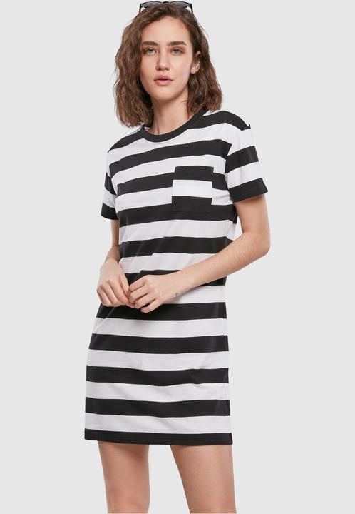 Image du produit Urban Classics Robe de tee-shirt à rayures pour femmes (XS)