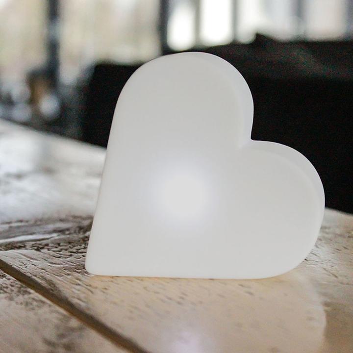 Produktbild 8 seasons design Motivlicht Shining Heart Micro S Weiss (110 lm)