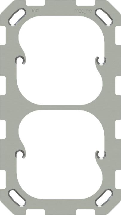 Actual product image Modino Mounting plate size 2x1 vertical