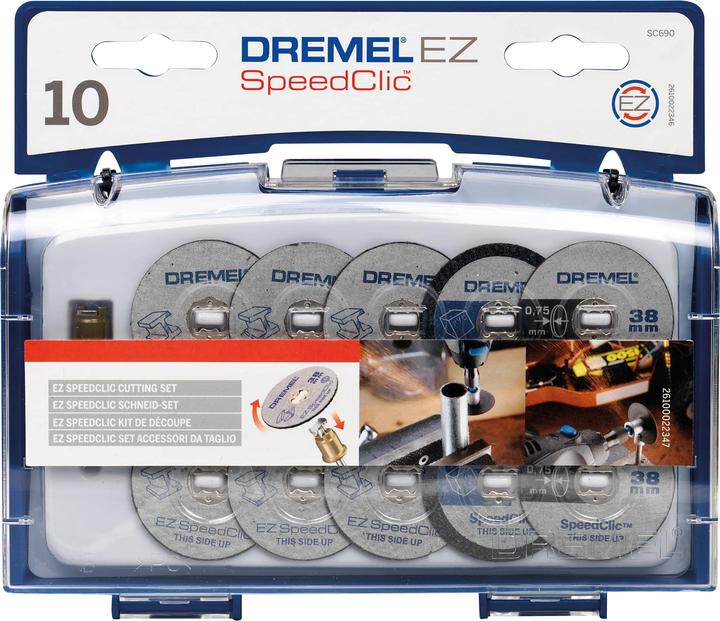 Actual product image Dremel SC690 SpeedClic cutting set