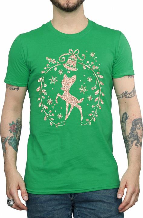 Produktbild Disney Bambi Christmas Wreath TShirt (S)