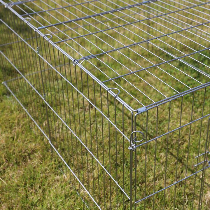 Actual product image Wiltec Outdoor enclosure cover 122x95x58cm small animal enclosure run outdoor enclosure