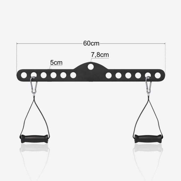 Actual product image Gorilla Sports Multihook bar with 2 single handles