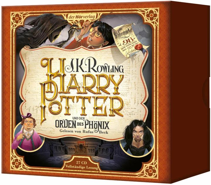 Image du produit Harry Potter et l'Ordre du Phénix (Rufus Beck, J.K. Rowling, Klaus Fritz, Allemand)