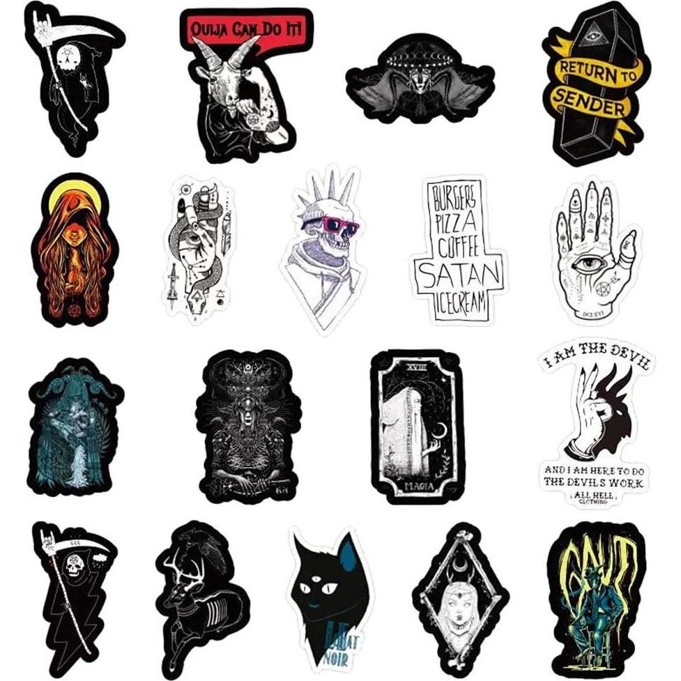 JTI, Sticker, Packung mit Aufklebern - Teufel