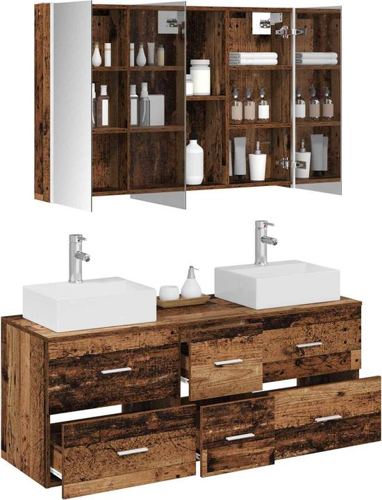 Produktbild vidaXL Badezimmermöbel-Set