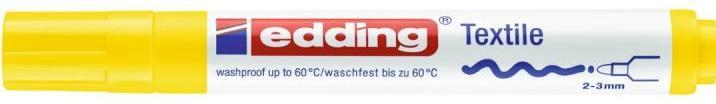 Produktbild Edding Textil Marker 4500 (Gelb, 2 mm, 1 x)