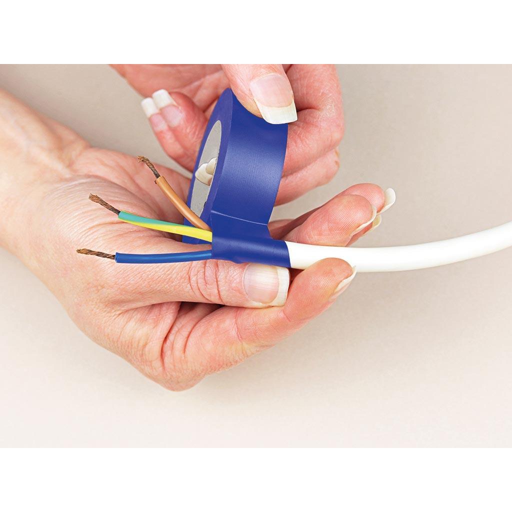 Thumbnail - 10x Nitto, Klebeband, ISOLIERBAND - BLAU - 19 mm x 10 m (19 mm)