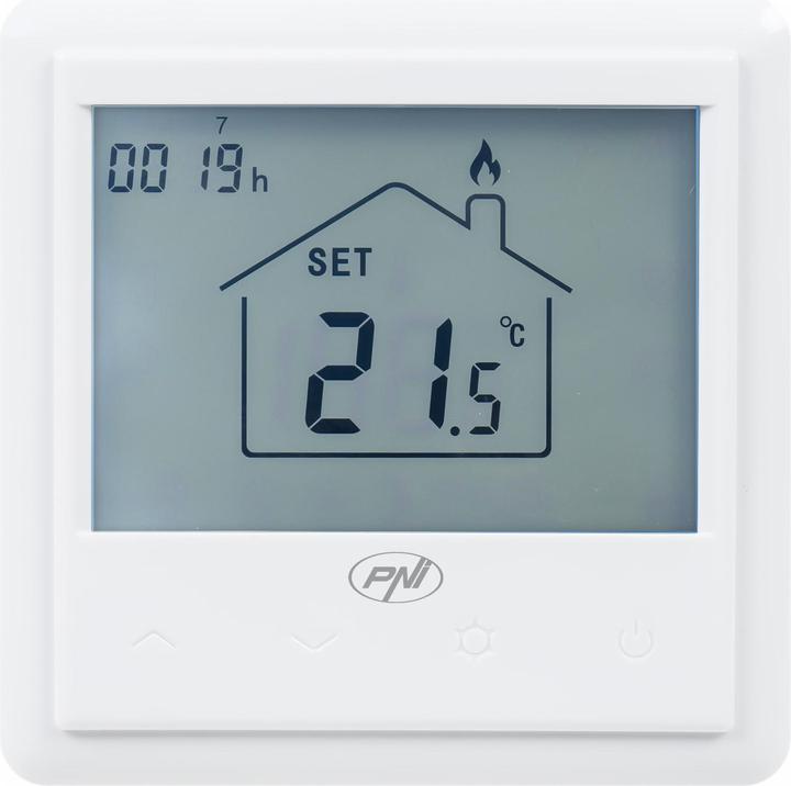 Actual product image PNI Built-in intelligent thermostat CT25PW WiFi, internet control, underfloor water heating, Akto
