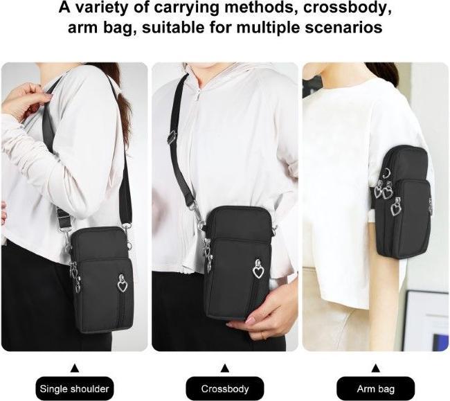 Immagine prodotto Haweel Mini borsa a tracolla con zip