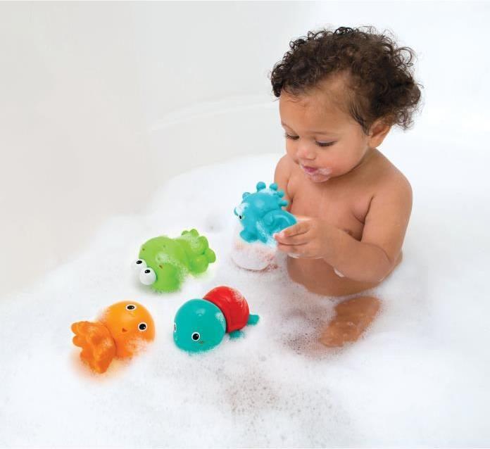 Produktbild Infantino Badespritzer Tiere 4er Pack