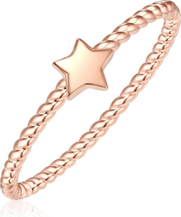 Produktbild Glanzstücke München Damen Stern Sterling Silber roségold - 10040 (50, 925 Silber)