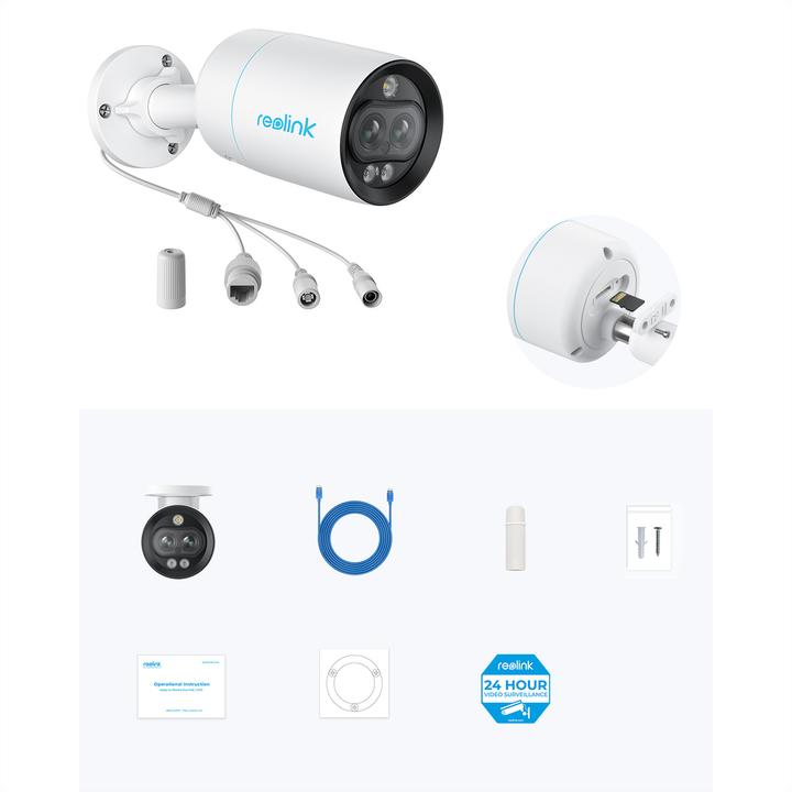 Actual product image Reolink Camera IP PoE RLC-81MA (3840 x 2160 pixels)