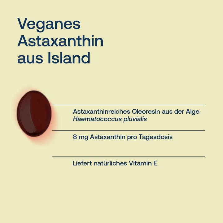 Actual product image Effective Nature Astaxanthin mit Vitamin E (60 pcs., Capsules, 40 g)