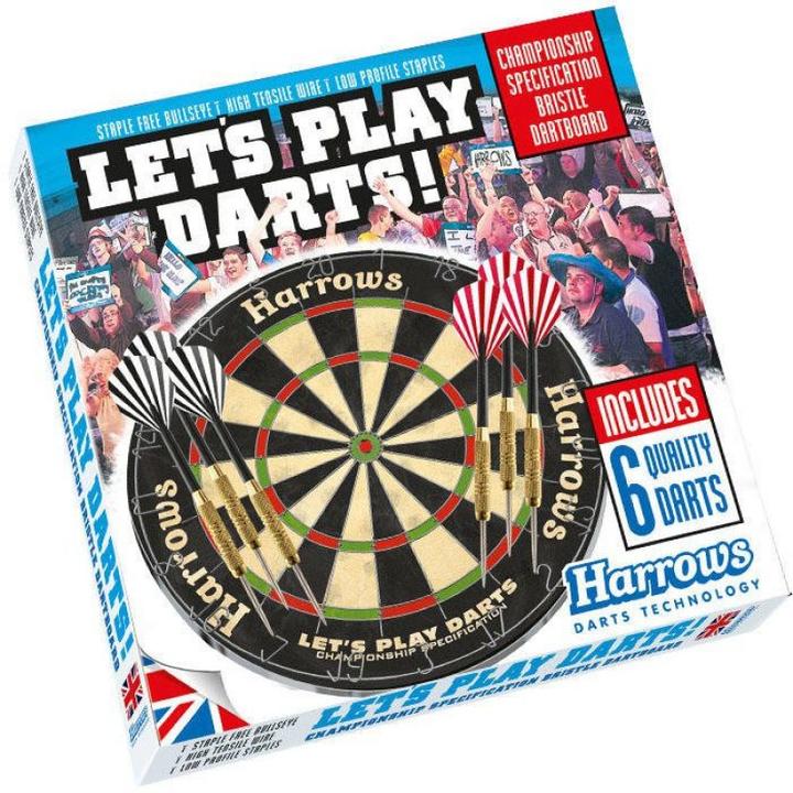 Produktbild Precision Dartboard-set Lets Play Bristle Harrows