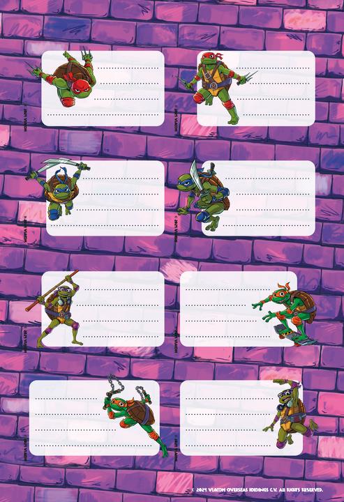 Actual product image Panini Tales of the Teenage Mutant Ninja Turtles: My super-powerful sticker and colouring fun