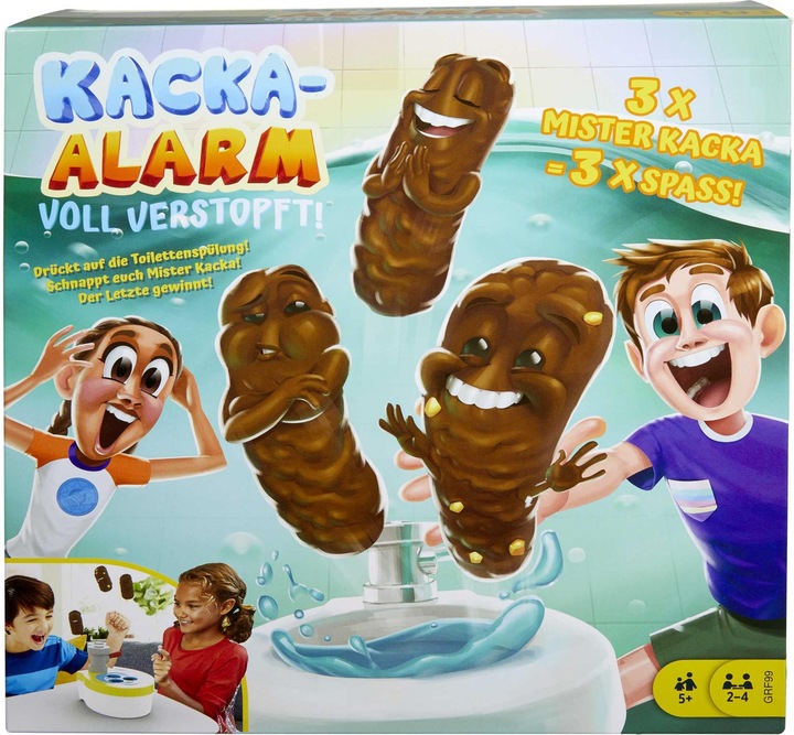 Produktbild Mattel Games Kacka-Alarm. voll verstopft (Deutsch)