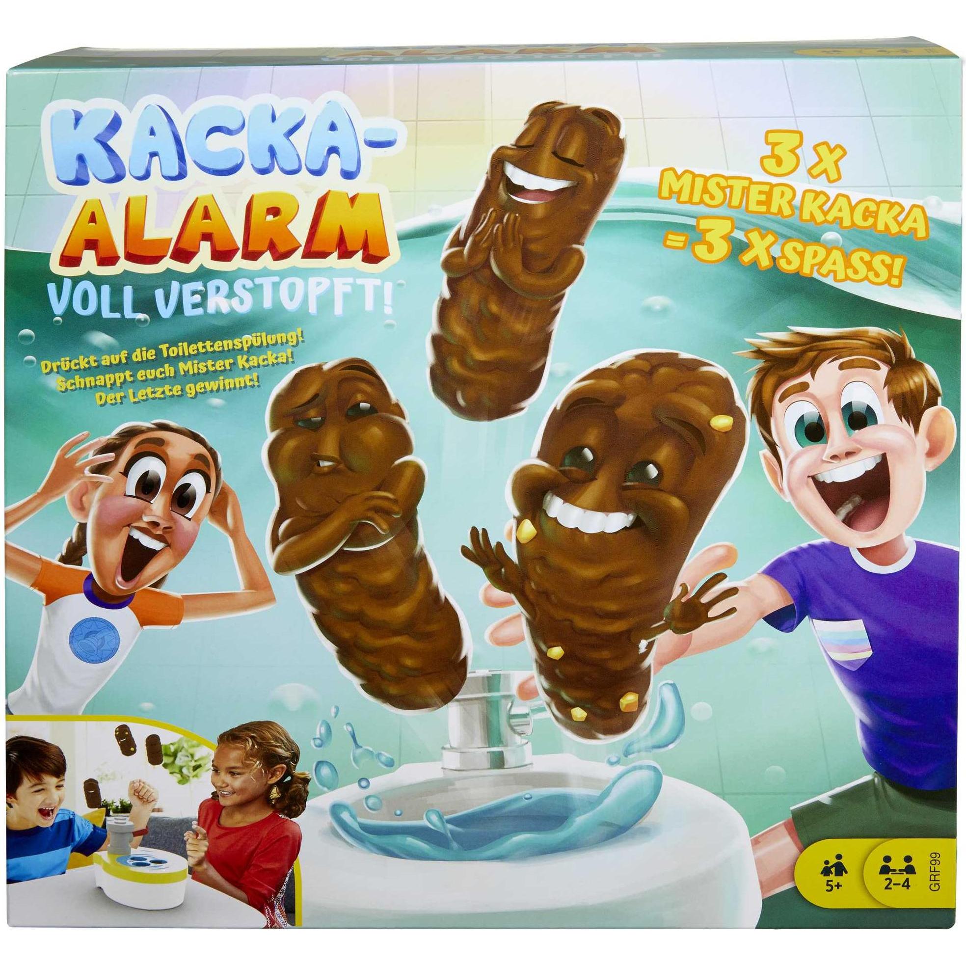 Mattel Games Kacka-Alarm. voll verstopft (Deutsch)