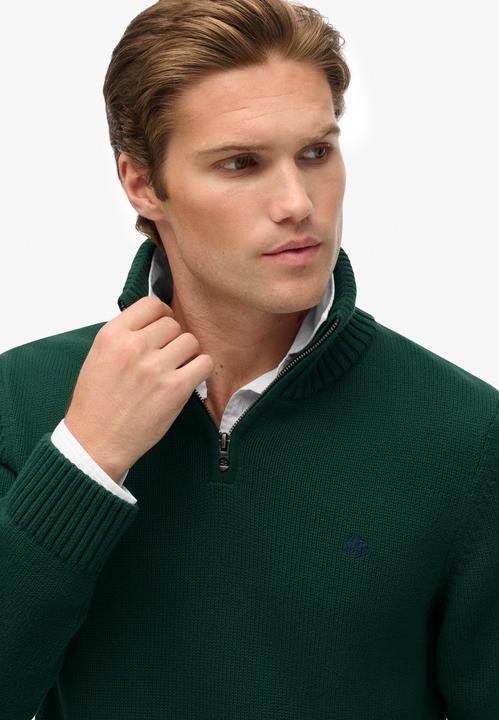 Produktbild Superdry Baumwollpullover mit Halbzip (XXL)