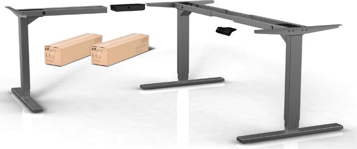 Produktbild Elfen Ergodesk Pro Upgradekit -lis??jalka, musta