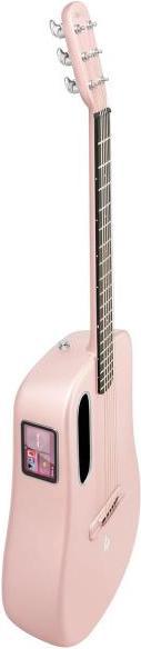Actual product image Lava Music Gitarre ME 4 38 Zoll Pink mit Kabel (Acoustic guitar, HPL (High pressure laminate), Super AirSonic, Carbon fibre composite)
